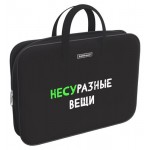 Папка-портфель текстильная на молнии ErichKrause, А4+ (kastd)