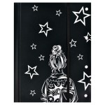 Папка для чертежей и рисунков Феникс+ 20 файлов на резинке, 23,5х31 см (kastd)