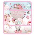 Папка для труда Пчелка печать на клапане для девочек (kastd)