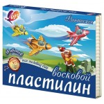 Пластилин Луч Фантазия восковой, 18 цветов (kastd)