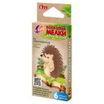 Мелки восковые Луч Zoo, 6 цветов (kastd)
