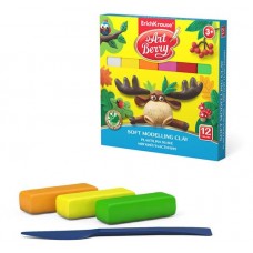 Пластилин мягкий ArtBerry с Алоэ Вера со стеком, 12 цветов (kastd) в магазинах Ашан