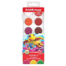 Акварель ArtBerry с УФ защитой яркости, 12 цветов (kastd) в магазинах Ашан