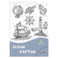 Картон белый АппликА А4, 10 л (kastd) в магазинах Ашан