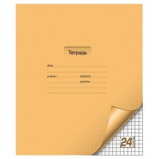 Тетрадь ПЗБМ Цветная с уголком А5 клетка, 24 листа (kastd) в магазинах Ашан