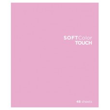 Тетрадь ПЗБМ Soft color touch А5 клетка, 48 листов (kastd) в магазинах Ашан