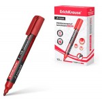 Маркер перманентный ErichKrause lp-600 красный, 1 шт (kastd)