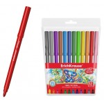 Фломастеры ArtBerry Super Tip Easy Washable, 12 цветов