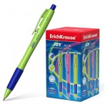 Ручка шариковая ErichKrause JOY Neon синяя 0,7 мм, 1 шт (kastd)