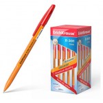 Ручка шариковая ErichKrause Orange Stick R-301 красная 0,7 мм, 1 шт (kastd)