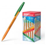 Ручка шариковая ErichKrause Orange Stick R-301 зеленая 0,7 мм, 1 шт (kastd)