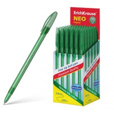 Ручка шариковая ErichKrause Neo Original зеленая 0,7 мм, 1 шт (kastd) в магазинах Ашан