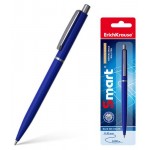 Ручка шариковая ErichKrause Smart автоматическая синяя 0,7 мм, 1 шт (kastd)