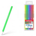 Линеры ErichKrause Neon, 6 цветов (kastd)