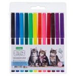 Фломастеры Хатбер ECO, 12 цветов (kastd)