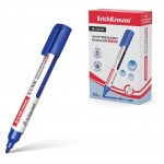 Маркер для досок ErichKrause Liquid LW-600 с жидкими чернилами синий, 1 шт (kastd)
