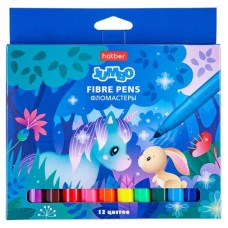 Фломастеры Хатбер Jumbo, 12 цветов (kastd) в магазинах Ашан