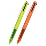 Ручка шариковая BRAUBERG Multicolor автоматическая 4 цвета, 1 шт (kastd)