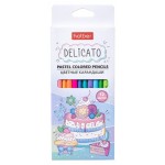 Карандаши цветные Хатбер Pastel, 12 цветов (kastd)