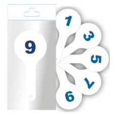 Касса веер Пчелка цифры от 0 до 20 в магазинах Ашан