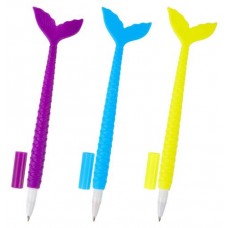 Ручка шариковая ЮНЛАНДИЯ Русалка синяя 0,7 мм, 1 шт (kastd) в магазинах Ашан