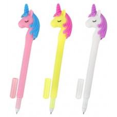 Ручка шариковая ЮНЛАНДИЯ Единорог синяя 0,7 мм, 1 шт (kastd) в магазинах Ашан