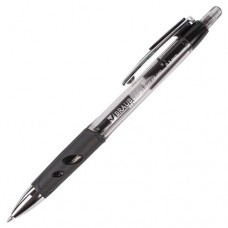 Ручка гелевая BRAUBERG Officer автоматическая черная 0,5 мм, 1 шт (kastd) в магазинах Ашан