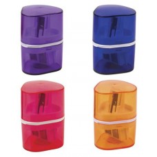 Точилка BRAUBERG Case с контейнером, 3 отверстия (kastd) в магазинах Ашан