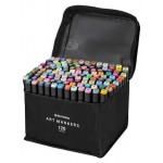 Маркеры для скетчинга BRAUBERG двусторонние, 120 шт (kastd)