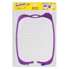 Доска маркерная ЮНЛАНДИЯ А4 + маркер и стиратель, 27х19 см (kastd) в магазинах Ашан