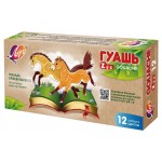 Гуашь Луч Zoo, 12 цветов (kastd)