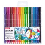 Фломастеры Хатбер X-Trio трехгранные, 18 цветов (kastd)