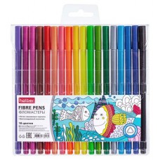 Фломастеры Хатбер X-Trio трехгранные, 18 цветов (kastd) в магазинах Ашан