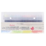 Ручки акварельные АШАН Красная птица, 24 цвета (kastd)