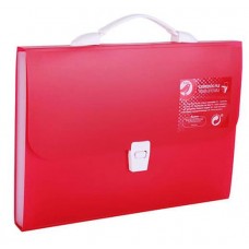 Папка-портфель АШАН Красная птица, 33х27,5х4,3 см (kastd) в магазинах Ашан
