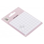 Блок бумаги самоклеящийся MESHU Right cat 75х75 мм, 50 листов (kastd)