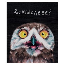 Тетрадь Полином Эмоциональные совы в клетку А5, 48 л (kastd) в магазинах Ашан