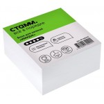 Блок для записей Стамм Имидж на склейке, 9x9x4,5 см (kastd)