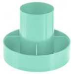 Подставка настольная Стамм Метеор мятная, 11,8х9,7 см (kastd)