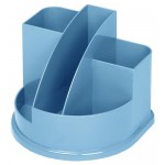 Подставка-органайзер для канцелярских принадлежностей Стамм Авангард голубая (kastd)