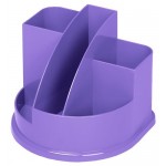 Подставка-органайзер для канцелярских принадлежностей Стамм Авангард лавандовая (kastd)