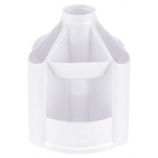 Подставка-органайзер вращающаяся Стамм Mini desk 10 отделений белая (kastd) в магазинах Ашан