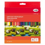 Карандаши цветные Гамма Мультики, 24 цветов (kastd) Карандаши цветные Гамма Мультики, 24 цветов (kastd)