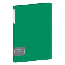 Папка Berlingo Soft Touch на 4 кольцах с внутренним карманом (kastd) в магазинах Ашан