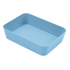 Лоток для канцелярских принадлежностей Стамм голубой, 13х17,8х4,4 см (kastd) в магазинах Ашан