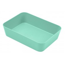 Лоток для канцелярских принадлежностей Стамм мятный, 13х17,8х4,4 см (kastd) в магазинах Ашан