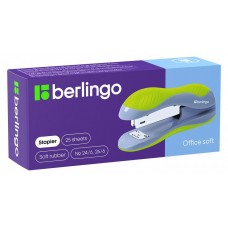 Степлер Berlingo Office Soft Ė24/6 26/6, до 25 листов (kastd) в магазинах Ашан