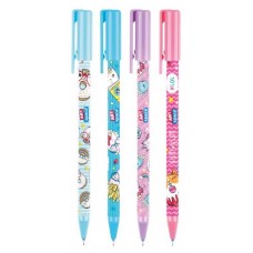 Ручка гелевая ArtSpace Кот-сластена стираемая синяя (kastd) в магазинах Ашан