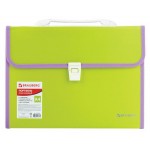 Папка-портфель на защелке BRAUBERG JOY, А4 (kastd)