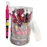 Ручка шариковая Centrum Аниме прорезиненная 0,7 мм синяя, 1 шт